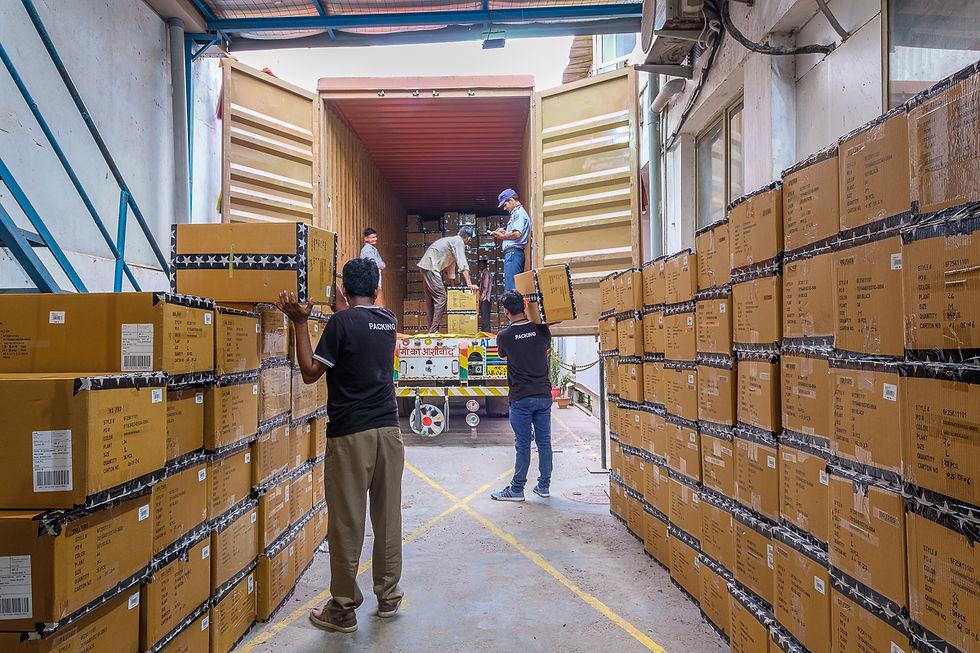 Export cargo loading